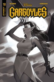 GARGOYLES #10 CVR W 10 COPY FOC INCV LEIRIX B&W