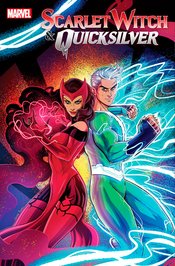 SCARLET WITCH QUICKSILVER #1 LUCIANO VECCHIO FOIL VAR