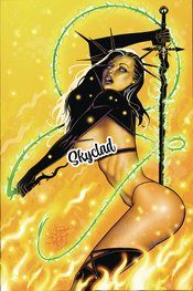 TAROT WITCH OF THE BLACK ROSE #123 RAVENS FURY SKYCLAD (MR)