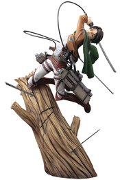 ATTACK ON TITAN LEVI ARTFX J STATUE RENEW PKG VER