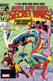 MSH SECRET WARS #3 FACSIMILE EDITION FOIL VAR