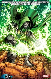 MSH SECRET WARS #3 FACSIMILE ED 25 COPY INCV BRADSHAW VAR