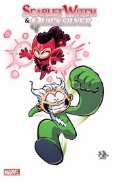 SCARLET WITCH QUICKSILVER #1 SKOTTIE YOUNG VAR
