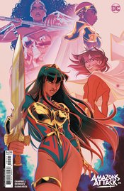 AMAZONS ATTACK #4 CVR B SWEENEY BOO CSV