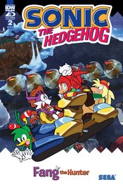 SONIC THE HEDGEHOG FANG HUNTER #2 CVR C 10 COPY FONSECA
