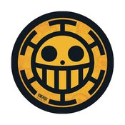 ONE PIECE CAPTAIN TRAFALGAR LAW EMBLEM MOUSEPAD