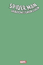 SPIDER-MAN SHADOW OF GREEN GOBLIN #1 GREEN BLANK CVR VAR