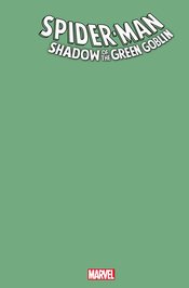 SPIDER-MAN SHADOW OF GREEN GOBLIN #1 GREEN BLANK CVR VAR