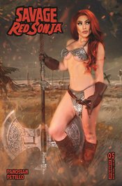 SAVAGE RED SONJA #5 CVR D COSPLAY