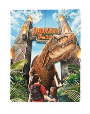 JURASSIC PARK REX ATTACK HANGING 3D WOODART
