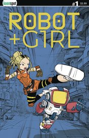 ROBOT + GIRL #1 CVR C MIKE WHITE