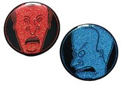 BEAVIS AND BUTTHEAD GLITTER PINSET