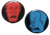 BEAVIS AND BUTTHEAD GLITTER PINSET