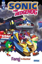 SONIC THE HEDGEHOG FANG HUNTER #4 CVR C 10 COPY FONSECA