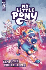 MLP KENBUCKY ROLLER DERBY #3 CVR B STARLING