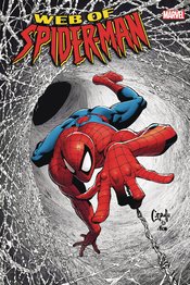 DF WEB OF SPIDER-MAN # 1 SILVER CAPULLO SGN