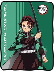 DEMON SLAYER TANJIRO 45X60IN THROW