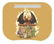 DUNGEONS AND DRAGONS DICE LAPDESK