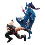 MARVEL LEG WOLVERINE 50TH ANN W/ PSYLOCKE 6IN AF 2PK  (