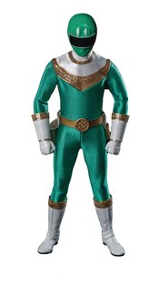 POWER RANGERS ZEO FIGZERO ZEO RANGER IV GREEN 1/6 SCALE AF (
