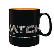 OVERWATCH HEROES HEAT CHANGE 460ML MUG