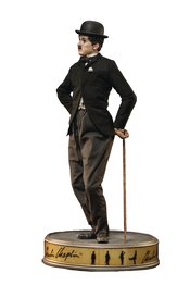 CHARLIE CHAPLIN 1/4 POLYRESIN STATUE