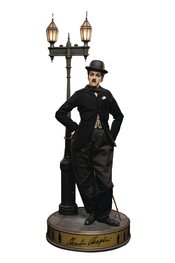 CHARLIE CHAPLIN 1/4 POLYRESIN STATUE DLX VER