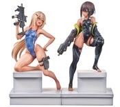 ARMS NOTE SWIM TEAM BUCHO-CHAN & KOHAI-CHAN 1/7 FIGURE SET (