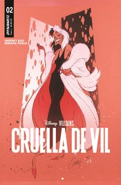 DISNEY VILLAINS CRUELLA DE VIL #2 CVR I FOC CAMPBELL ORIGINA