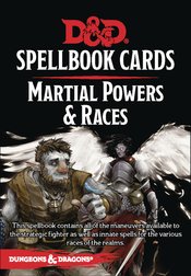 D&D SPELLBOOK CARDS MARTIAL