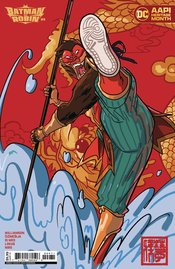 BATMAN AND ROBIN #9 CVR D HENDERSON MONKEY PRINCE AAPI CSV