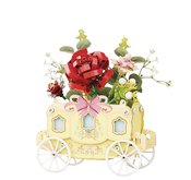 PANTASY ROSE CART 264PC BUILDING BLOCK TOY