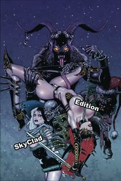 TAROT WITCH OF THE BLACK ROSE #119 KRAMPUS EMBRACE SKCLAD (M