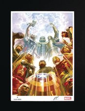AVENGERS EARTHS MIGHTIEST HEROES ROSS SGN MATTED LITHO
