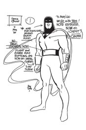 SPACE GHOST #1 CVR U FOC TOTH MODEL SHEET