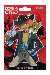 COWBOY BEBOP WESTERN ED VINYL STICKER