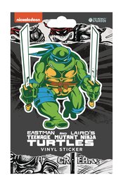TMNT CLASSIC COMIC LEONARDO VINYL STICKER