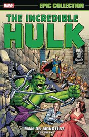INCREDIBLE HULK EPIC COLLECT TP VOL 01 MAN OR MONSTER