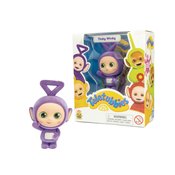 TELETUBBIES TINKY WINKY 2.5IN FLOCKED COLLECTIBLE FIG