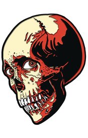 EVIL DEAD 2 POSTER SKULL ENAMEL PIN