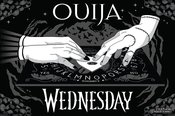 WEDNESDAY GLOW IN THE DARK OUIJA BOARD