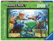 MINECRAFT MOSAIC 1000PC PUZZLE