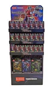 BLOKEES TRANSFORMERS GALAXY & CLASSIC MODEL KIT 72PC DISPLAY