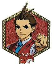 ACE ATTORNEY GOLDEN SERIES 2 APOLLO JUSTICE PIN