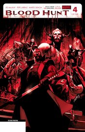 BLOOD HUNT RED BAND #4 (OF 5) 2ND PTG PEPE LARRAZ VAR (MR)