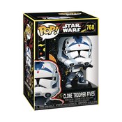 POP STAR WARS CLONE WARS FIVES RETRO FIG
