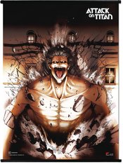 ATTACK ON TITAN MANGA ATTACKER WALL SCROLL