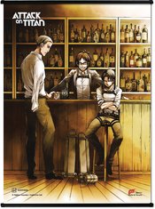 ATTACK ON TITAN MANGA SCOUT REGIMENT SS WALL SCROLL  (C
