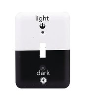 STAR WARS LIGHT DARK SIDE METAL SWITCH PLATE
