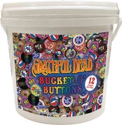 GRATEFUL DEAD 144 UNIT BUCKET O BUTTONS